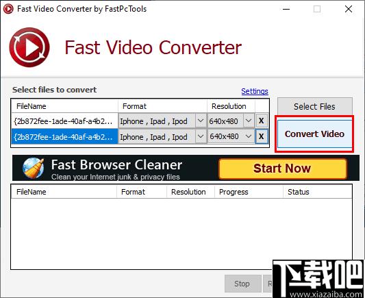 Fast Video Converter下载,视频转换,格式转换